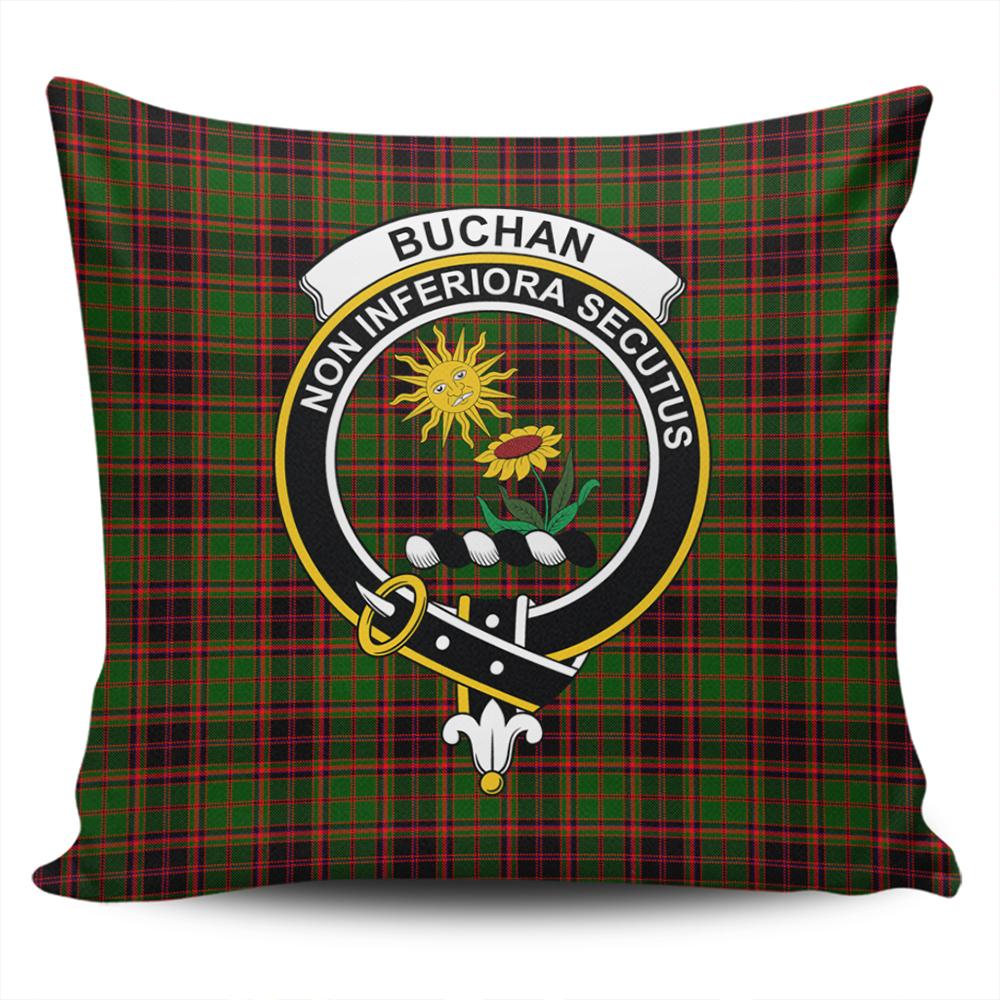 Buchan Modern Tartan Classic Crest Pillow Cover