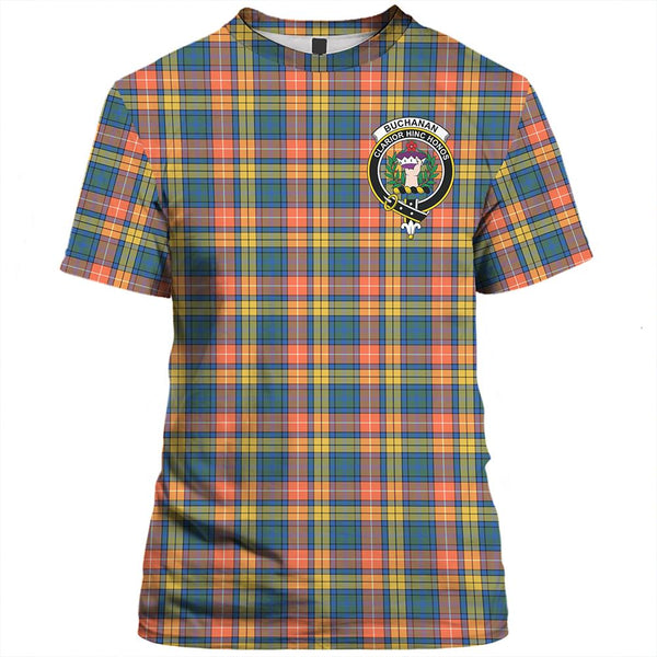 Bruce Modern Tartan Classic Crest T-Shirt