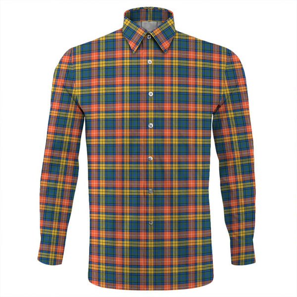 Buchanan Ancient Tartan Classic Long Sleeve Button Shirt