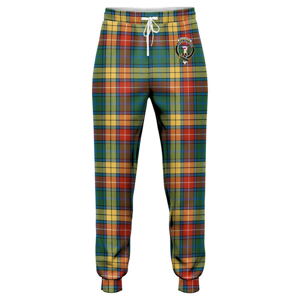 Buchanan Ancient Clan Badge Tartan Jogger Pants