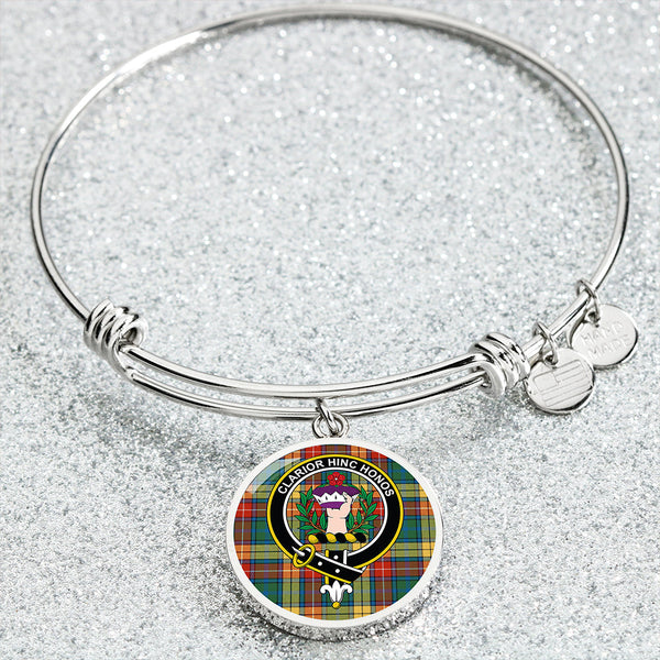 Buchanan Ancient Clan Badge Tartan Classic Circle Bangle