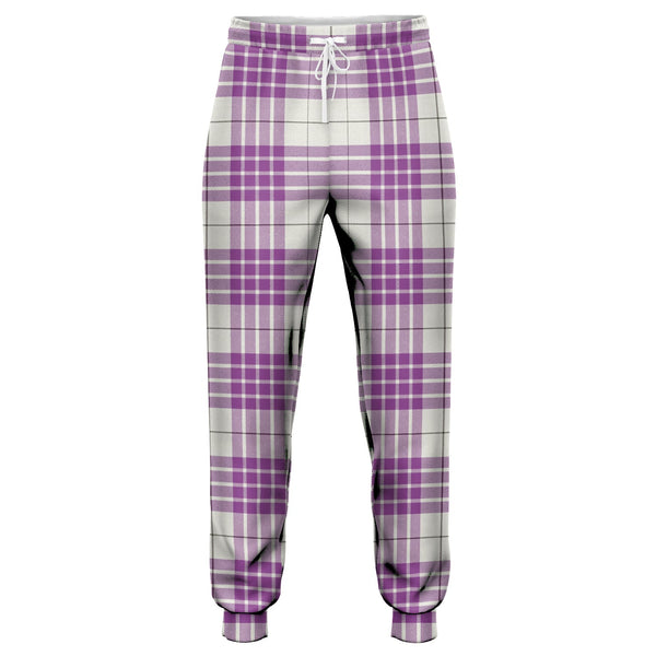 Buchanan Cerise 1 Special Weathered Tartan Jogger Pants