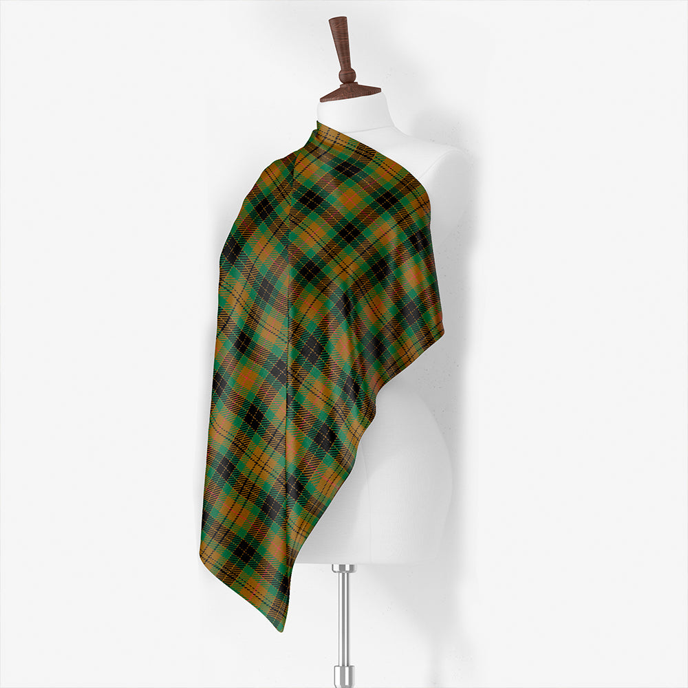 Buchanan Hunting #1 Ancient Tartan Classic Silk Habotai Square Scarf