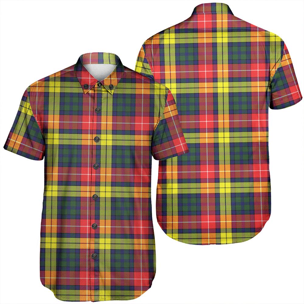 Buchanan Modern Tartan Classic Short Sleeve Shirt