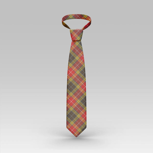 Buchanan Old Set Weathered Tartan Classic Tie