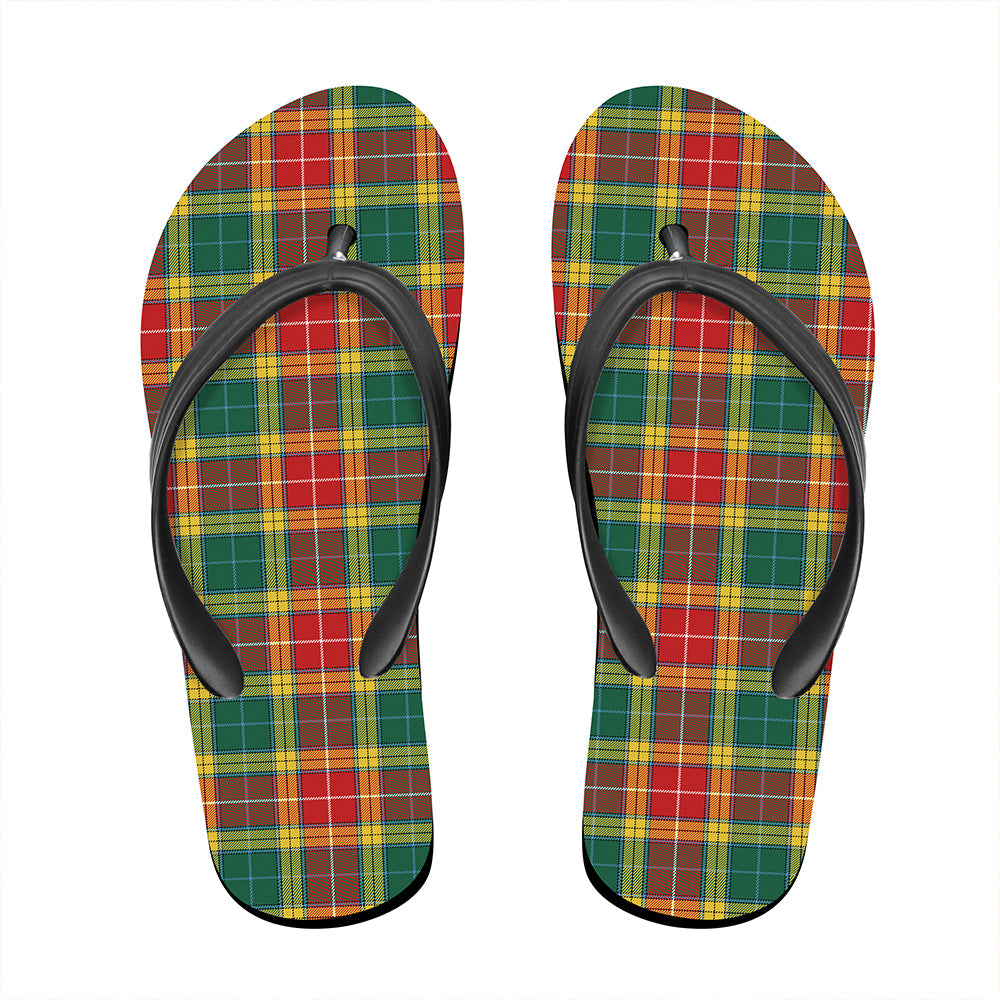 Buchanan Old Set Weathered Tartan Classic Flip Flop