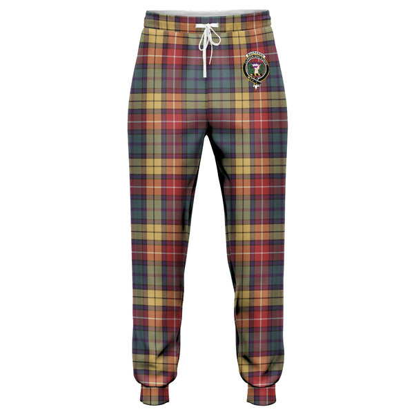 Buchanan Weathered Clan Badge Tartan Jogger Pants