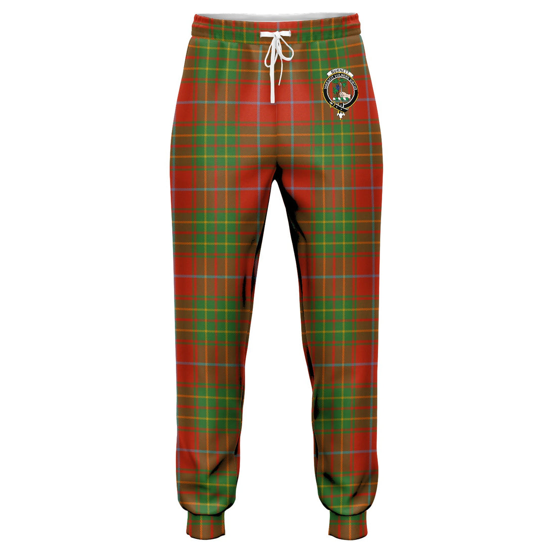 Burnett Ancient Clan Badge Tartan Jogger Pants