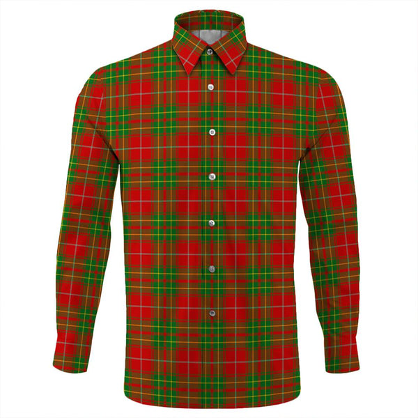 Burnett Ancient Tartan Classic Long Sleeve Button Shirt