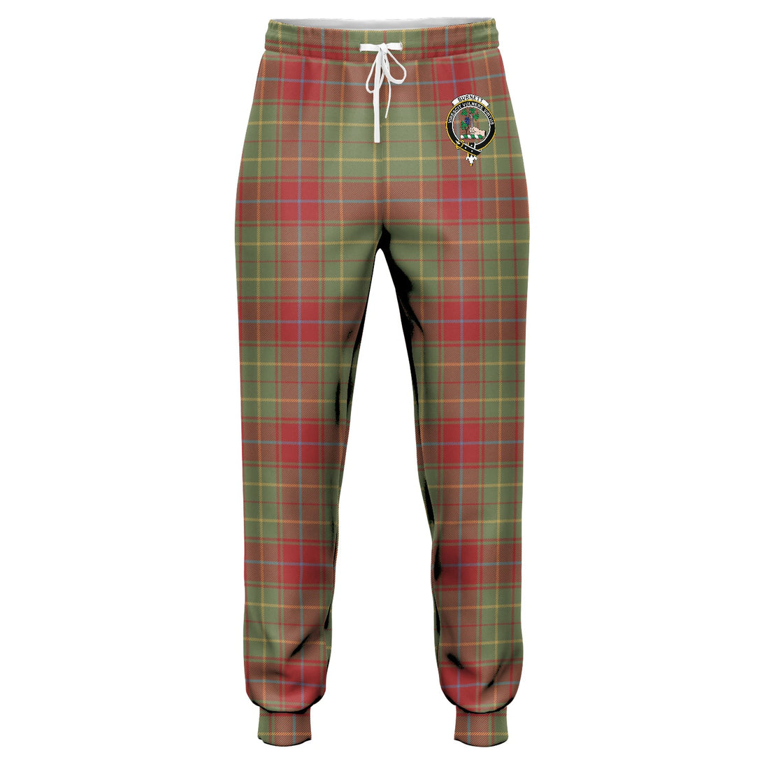 Burnett of Powis Weathered Clan Badge Tartan Jogger Pants