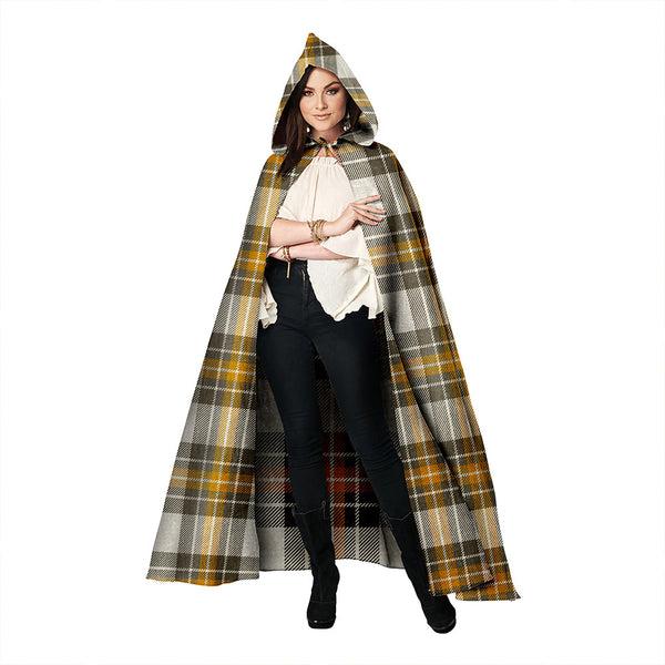 Burns Ancient Clan Badge Tartan Hooded Cloak