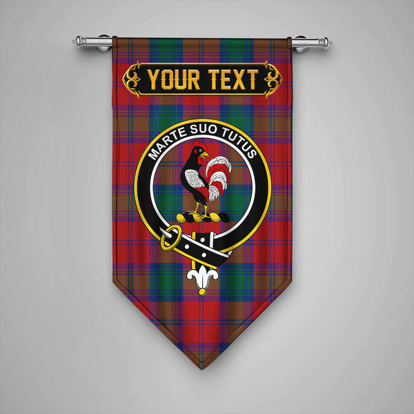 Byres Clan Badge Tartan Gonfalon Personalize