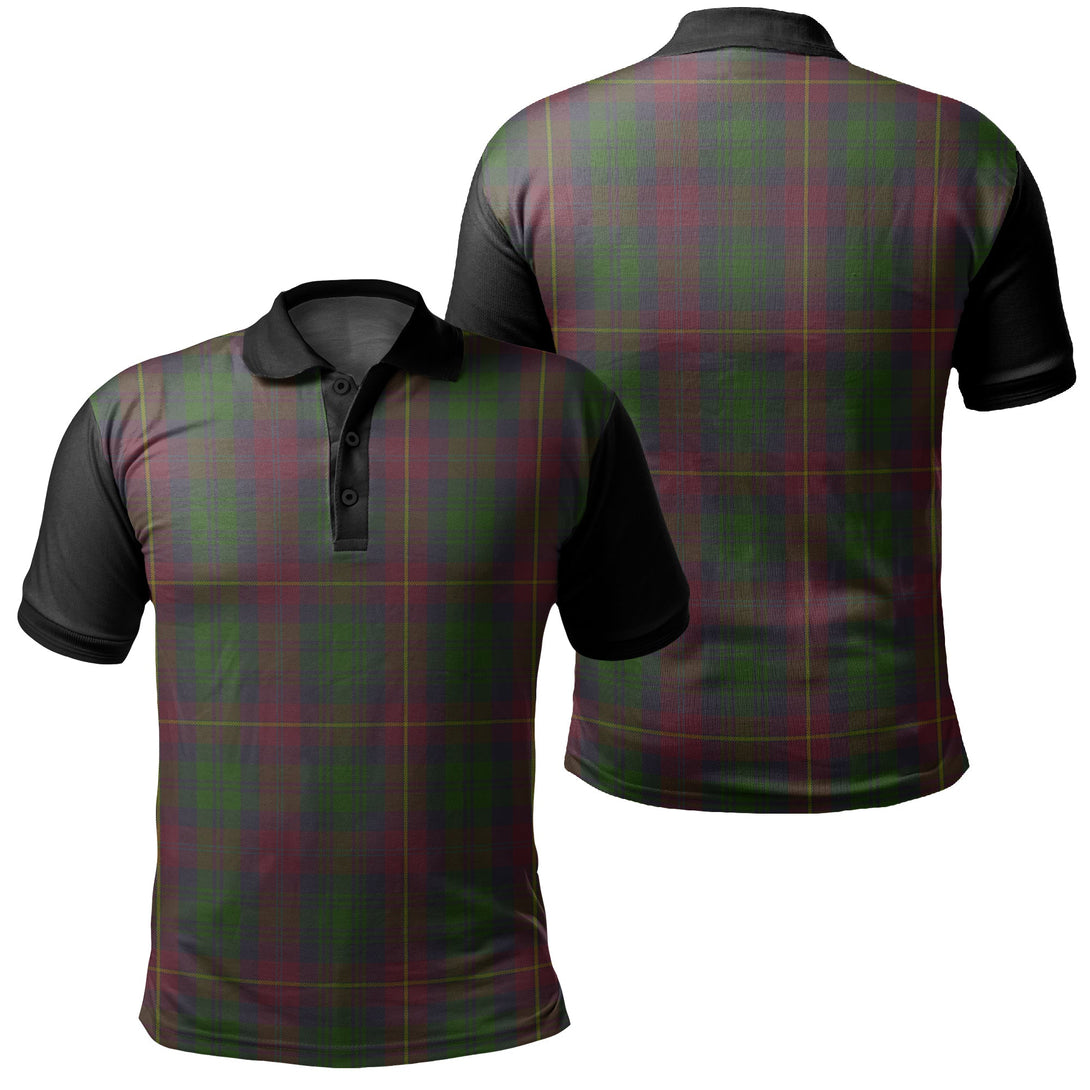 Cairns Tartan Classic Polo Shirt Black Neck 1 Style