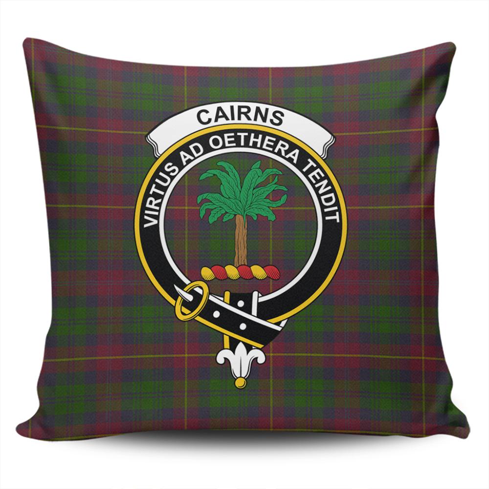 Cairns Tartan Classic Crest Pillow Cover