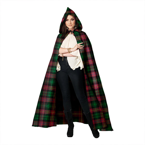 Cairns of Finavon Ancient Clan Badge Tartan Hooded Cloak