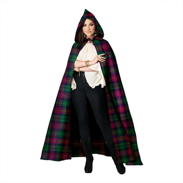 Cairns of Finavon Modern Clan Badge Tartan Hooded Cloak