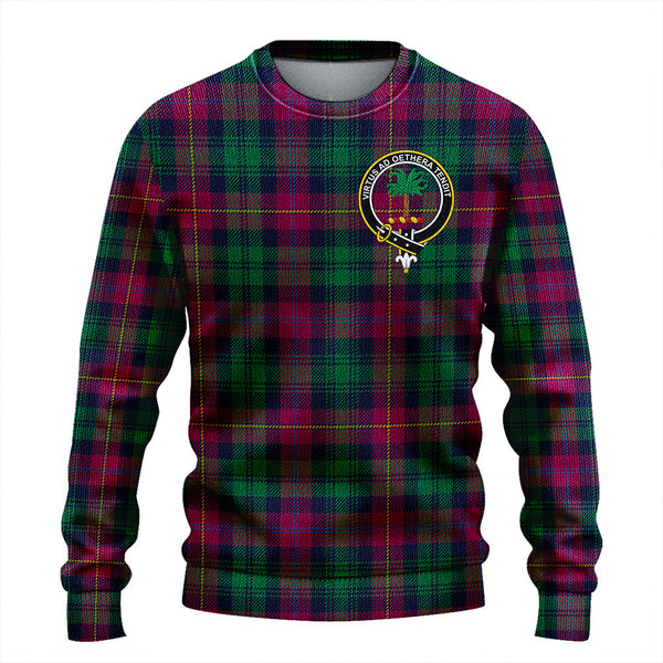 Cairns of Finavon Modern Clan Badge Tartan Knitted Sweater