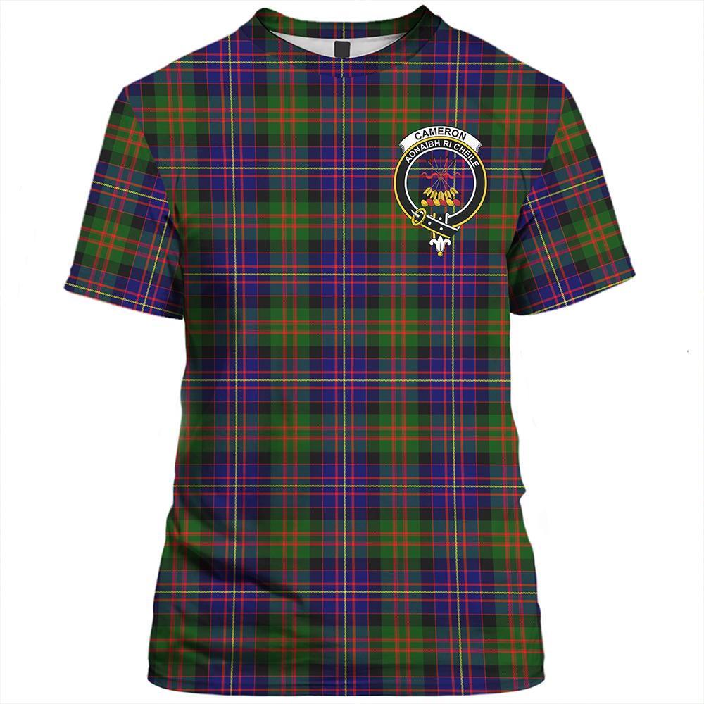 Cameron of Erracht Ancient Tartan Classic Crest T-Shirt