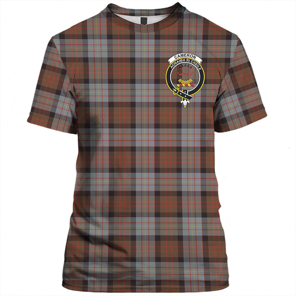 Cameron of Erracht Modern Tartan Classic Crest T-Shirt