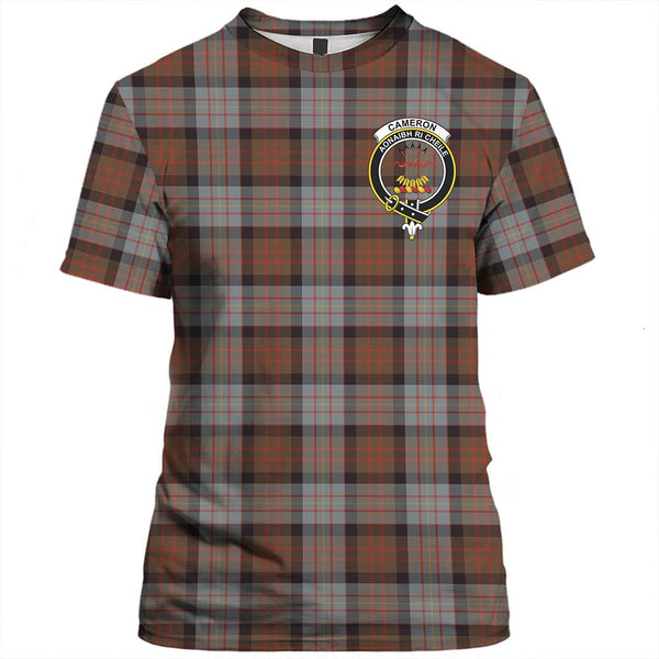 Cameron of Erracht Modern Tartan Classic Crest T-Shirt