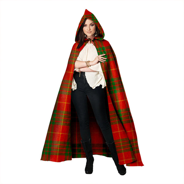 Cameron Ancient Clan Badge Tartan Hooded Cloak