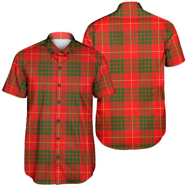 Cameron Modern Tartan Classic Short Sleeve Shirt