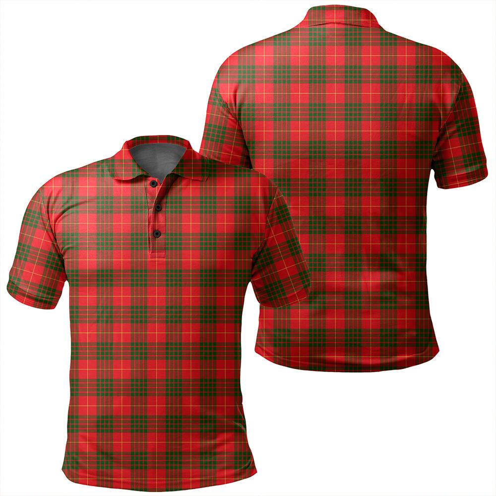 Cameron Modern Tartan Classic Polo Shirt