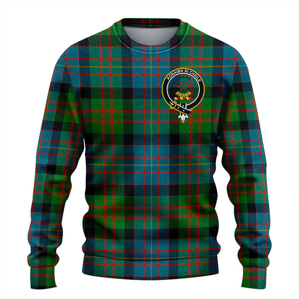 Cameron of Erracht Ancient 2 Clan Badge Tartan Knitted Sweater