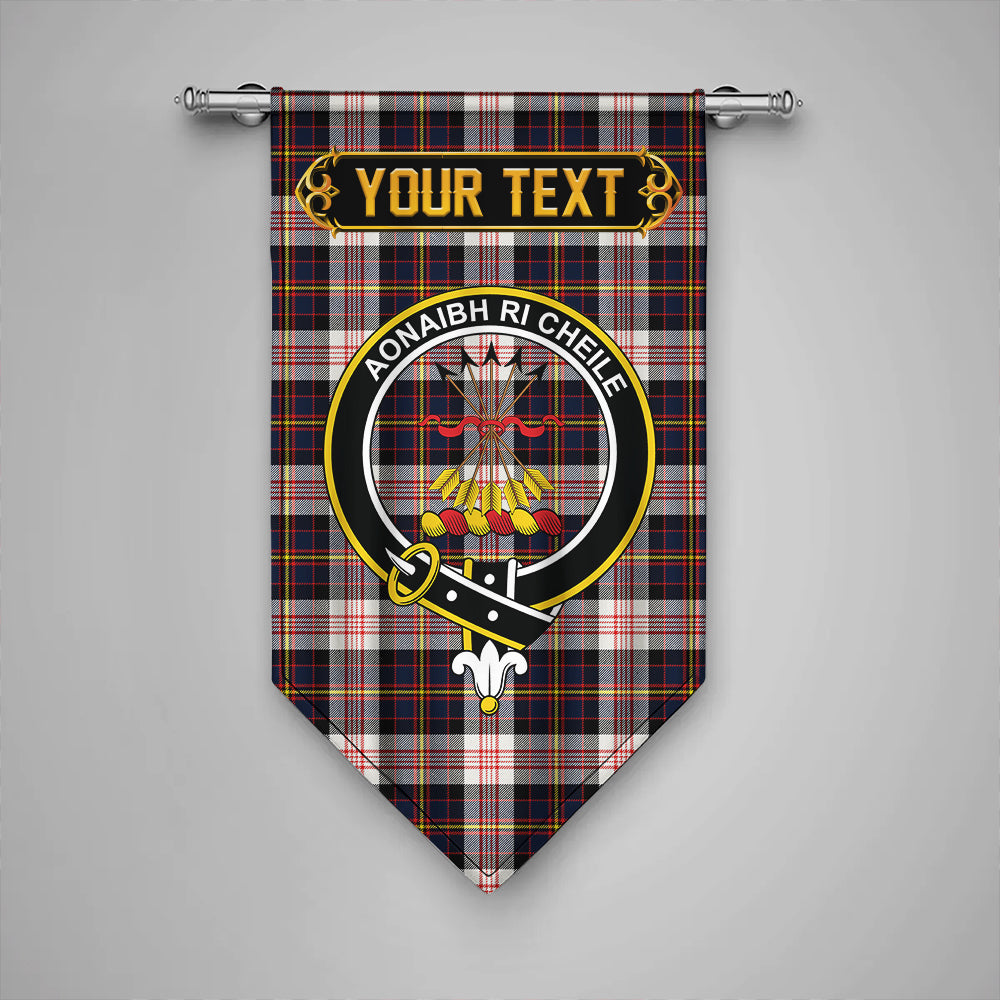 Cameron of Erracht Dress Modern 2 Clan Badge Tartan Gonfalon Personalize