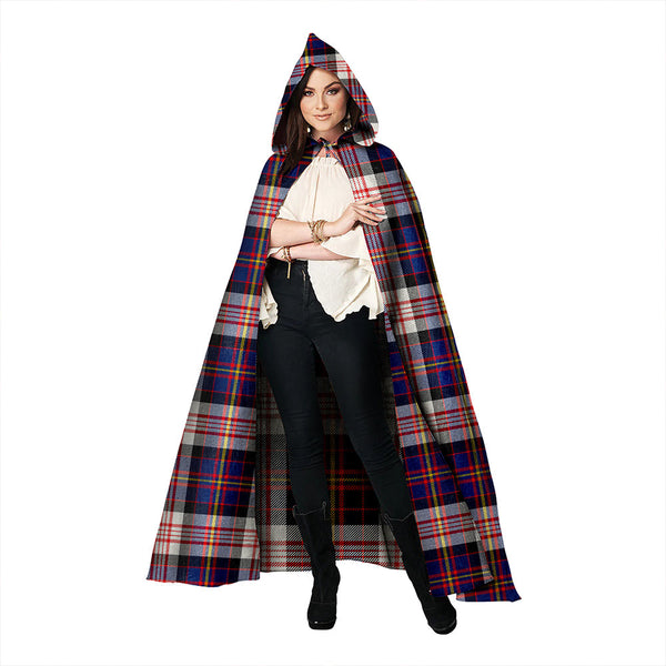 Cameron of Erracht Dress #2 Modern 2 Clan Badge Tartan Hooded Cloak