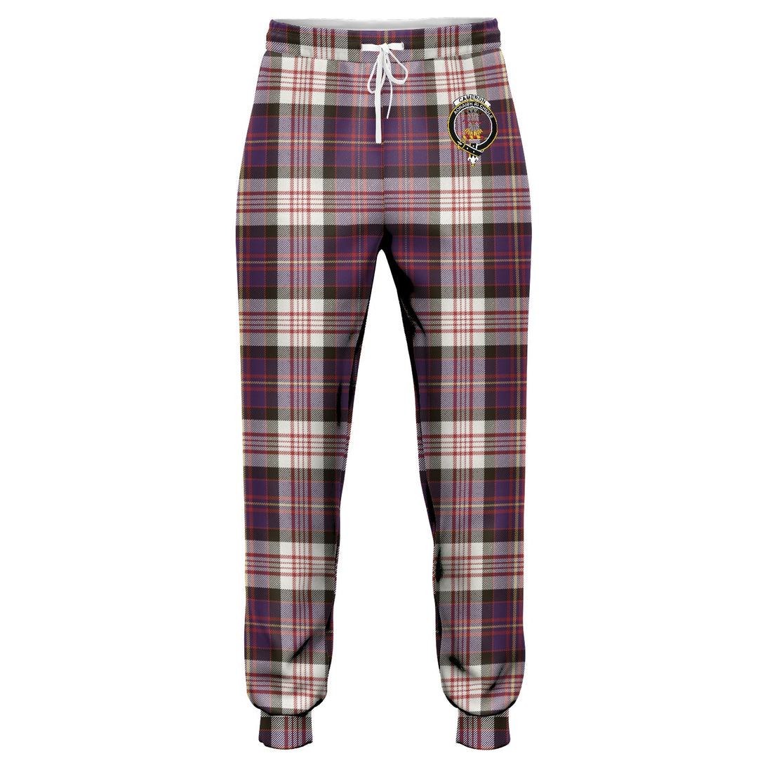 Cameron of Erracht Dress #2 Weathered 2 Clan Badge Tartan Jogger Pants