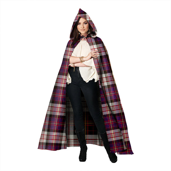 Cameron of Erracht Dress #2 Weathered 2 Clan Badge Tartan Hooded Cloak