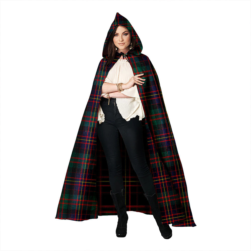 Cameron of Erracht Modern 2 Clan Badge Tartan Hooded Cloak