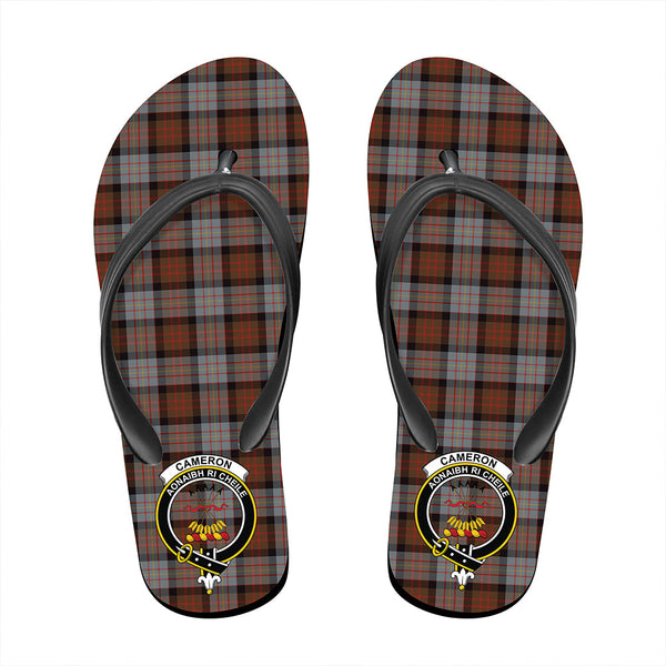 Cameron of Erracht Weathered Classic Crest Flip Flop