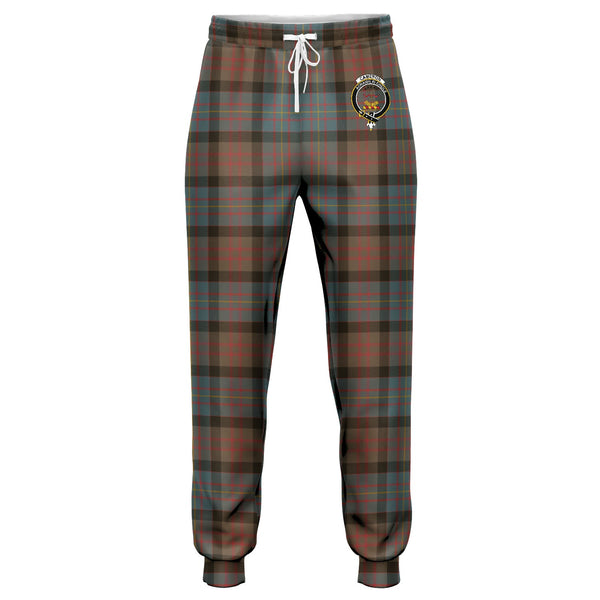 Cameron of Erracht Weathered 2 Clan Badge Tartan Jogger Pants