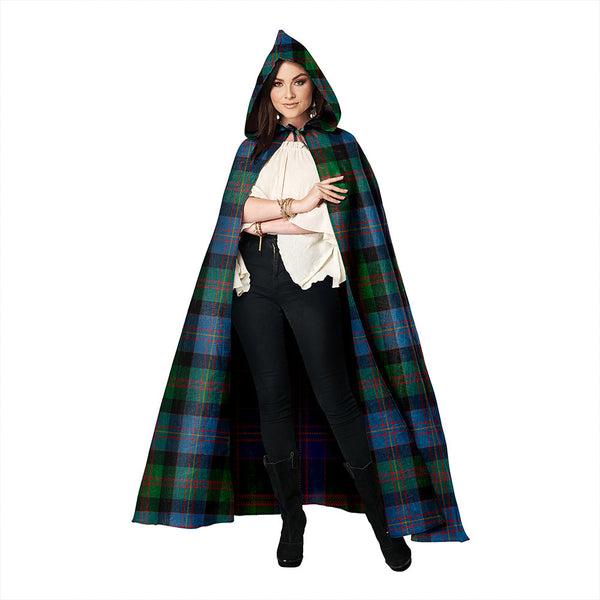 Cameron of Erracht #3 Ancient 2 Clan Badge Tartan Hooded Cloak