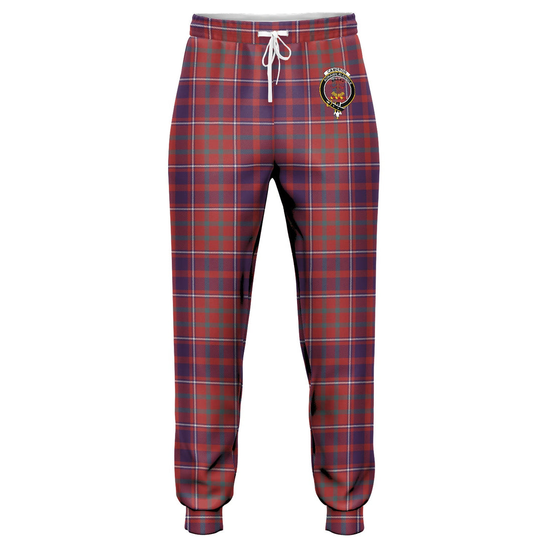 Cameron of Locheil Weathered 2 Clan Badge Tartan Jogger Pants