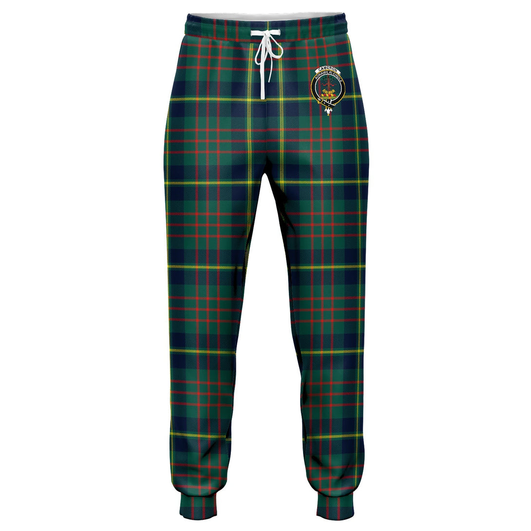 Cameron of Lochiel Hunting Modern 2 Clan Badge Tartan Jogger Pants