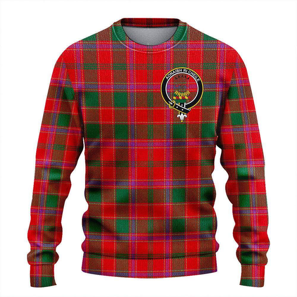 Cameron of Lochiel #2 Modern 2 Clan Badge Tartan Knitted Sweater