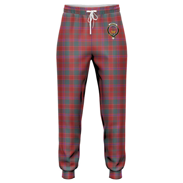 Cameron of Lochiel #2 Weathered 2 Clan Badge Tartan Jogger Pants