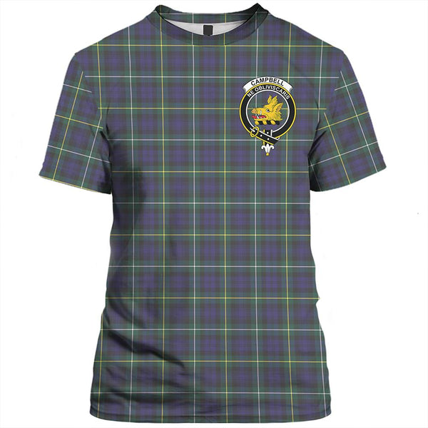 Campbell Argyll Ancient Tartan Classic Crest T-Shirt