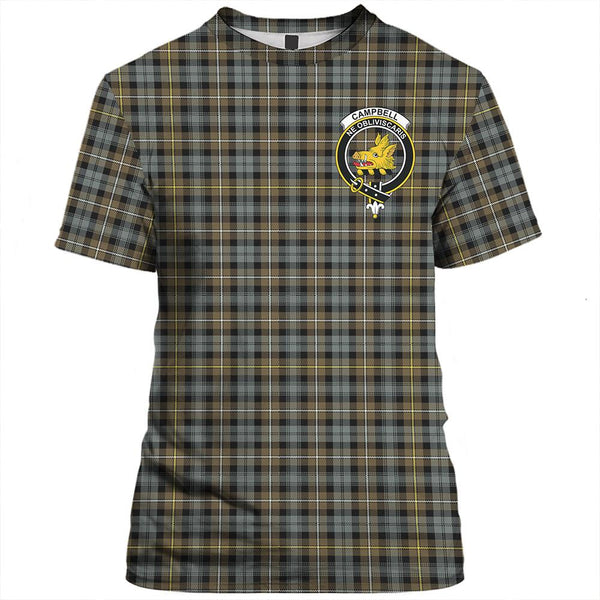 Campbell Argyll Modern Tartan Classic Crest T-Shirt