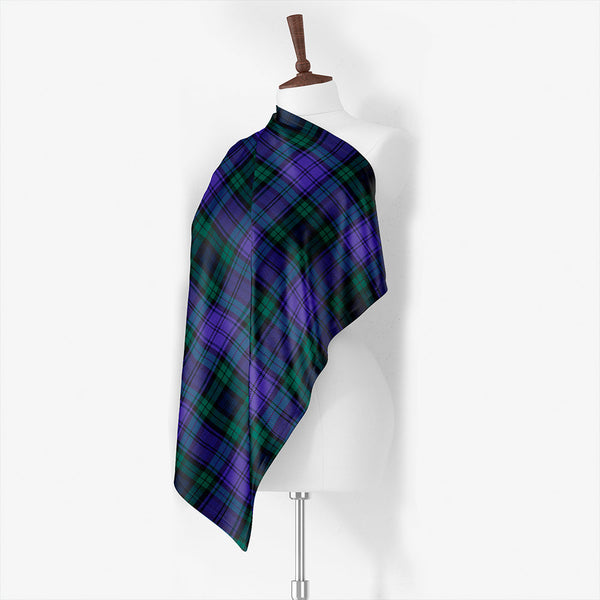 Campbell 42nd Dress Balhousie Ancient Tartan Classic Silk Habotai Square Scarf