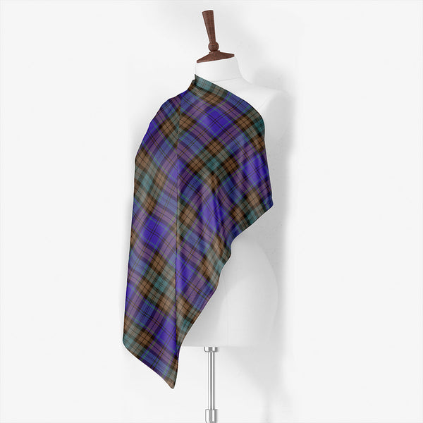 Campbell 42nd Dress Balhousie Modern Tartan Classic Silk Habotai Square Scarf