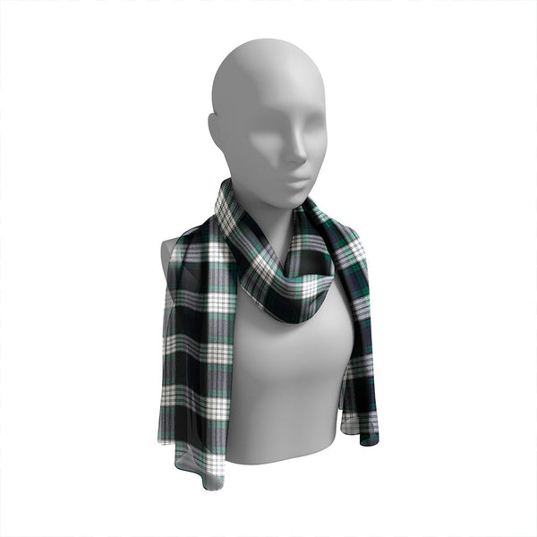 Campbell 42nd Dress Modern Tartan Classic Silk Habotai Long Scarf