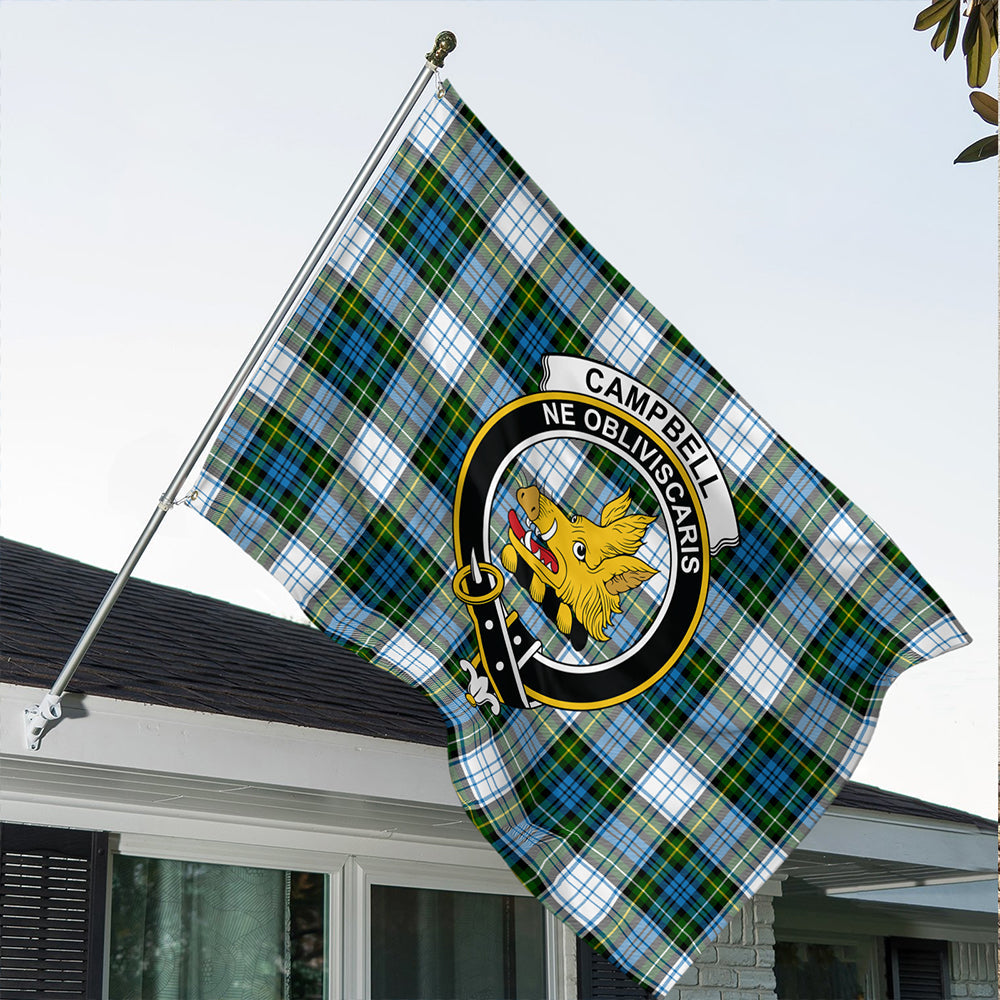 Campbell Dress Ancient Classic Crest House Flag