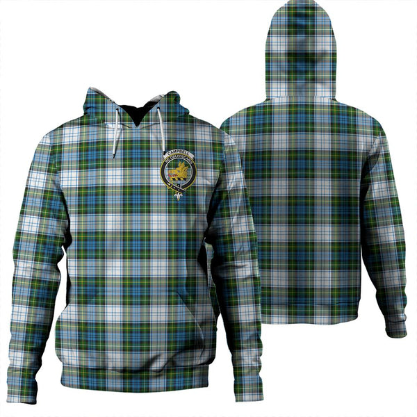 Campbell Dress Ancient Tartan Classic Crest Hoodie