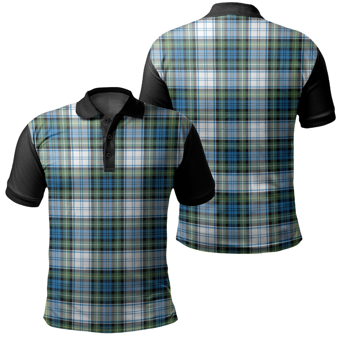 Campbell Dress Tartan Classic Polo Shirt Black Neck 1 Style