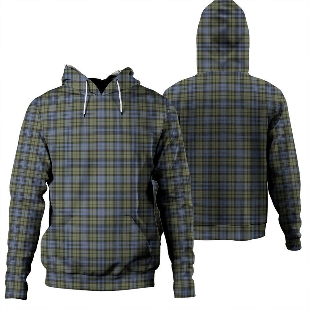 Campbell Faded Tartan Classic Hoodie