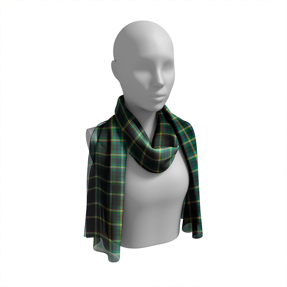 Campbell Marquis of Lorne Modern Tartan Classic Silk Habotai Long Scarf